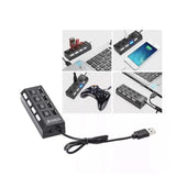 4 Slot USB Hub 2.0 - FrediZone